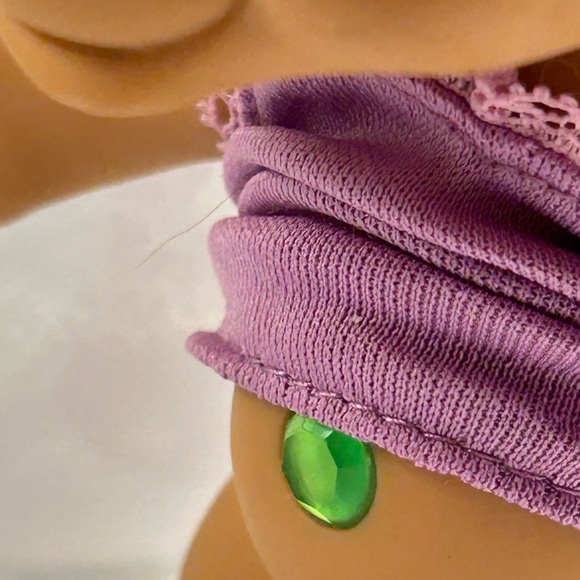 Vintage 1990s Treasure Troll Doll with Green Hair - Picture 3 of 6